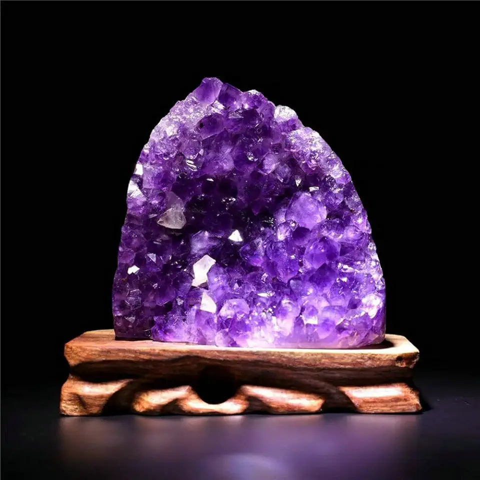 Raw Amethyst Crystal Cluster 1000g G387