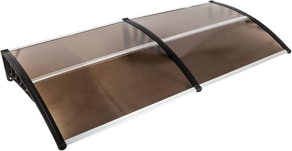 100 x 80 White and Black Awning Canopy Pack of 2 S182420