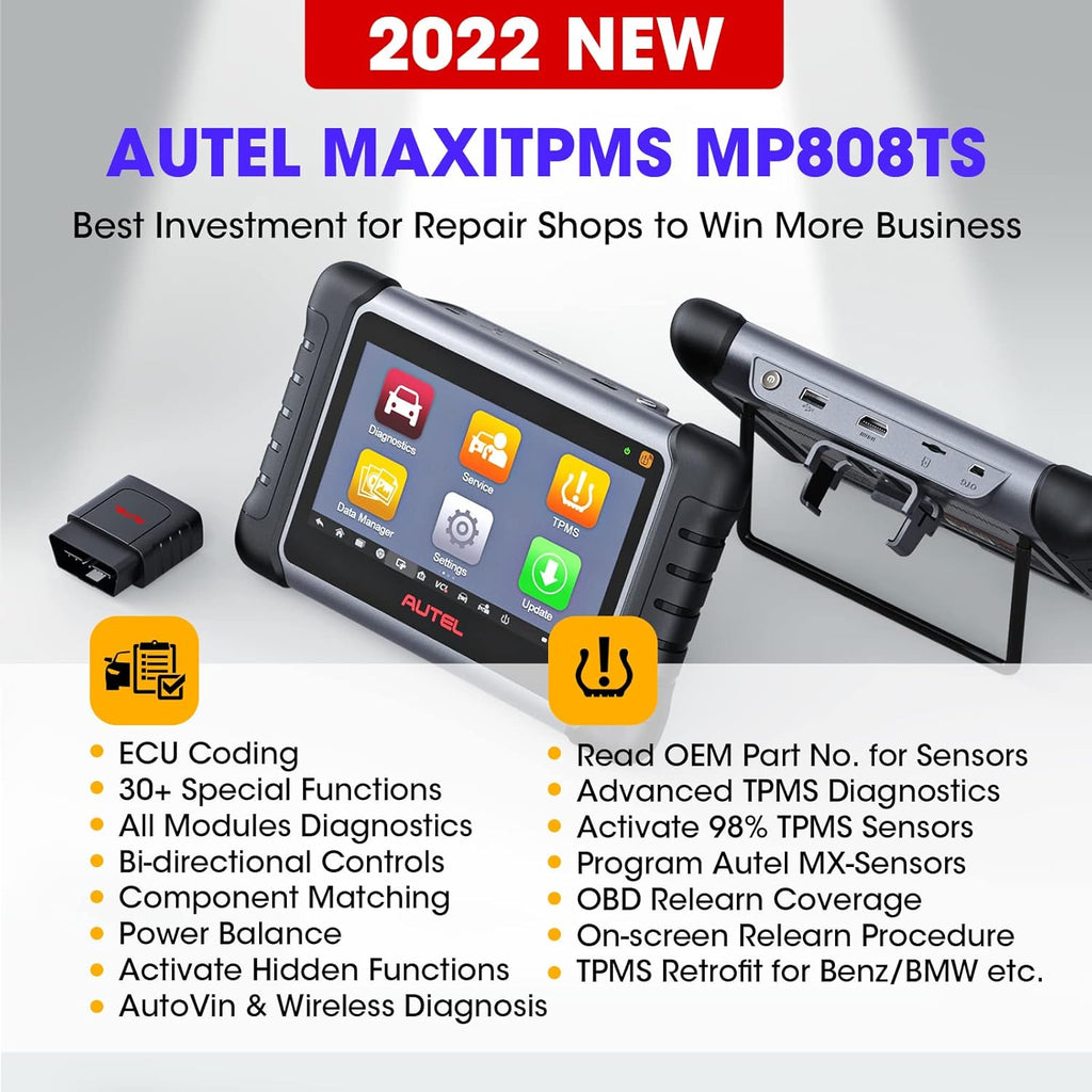Car Scanner with ECU Coding and TPMS Features D47617