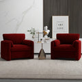 Chenille Accent Chair Set of 2 V934665