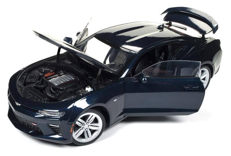 2016 Chevrolet Camaro SS Blue Velvet Metallic 1/18 Diecast Model B74963