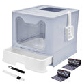 Foldable Cat Litter Box with Lid P43275