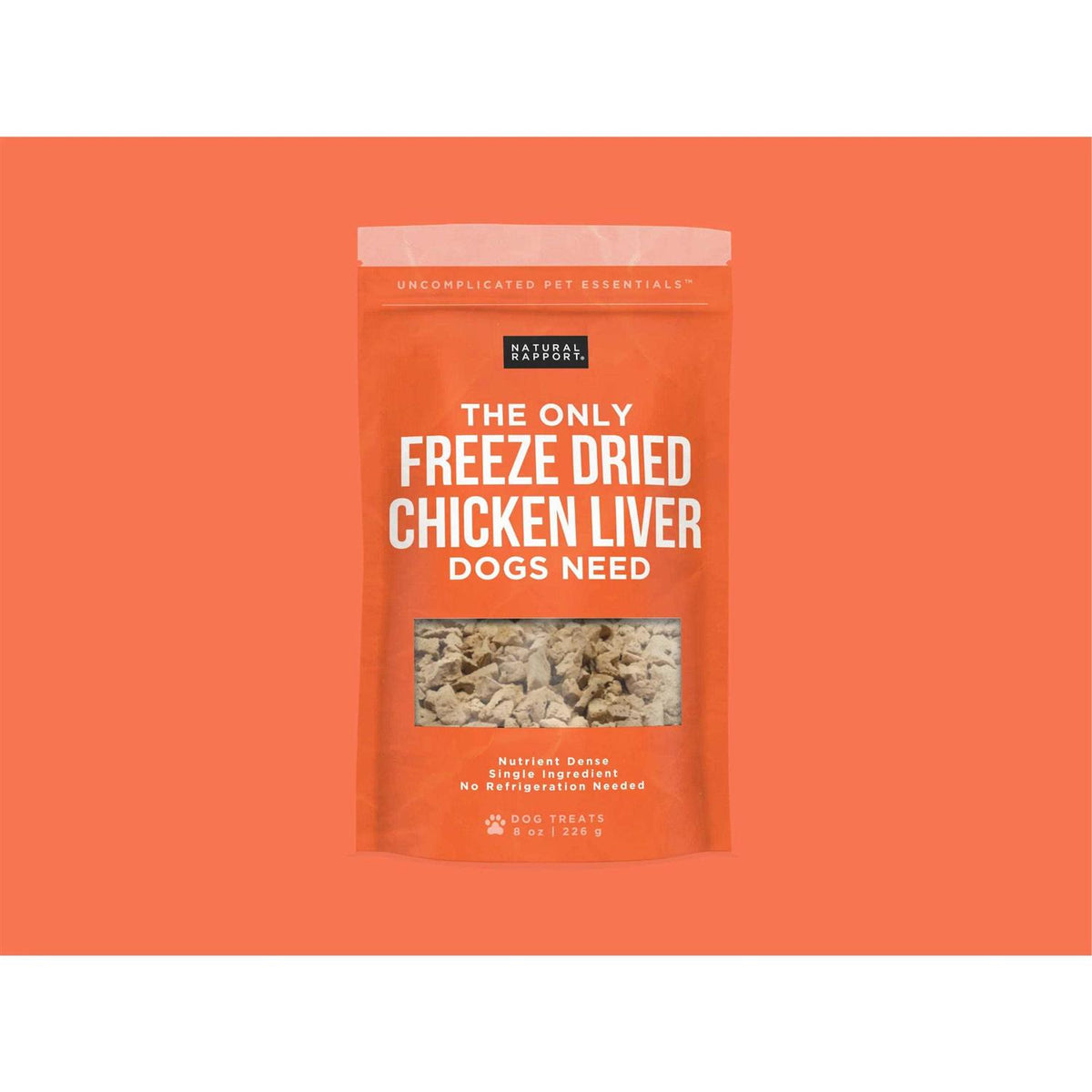 Freeze-Dried Chicken Liver Dog Treats K868155