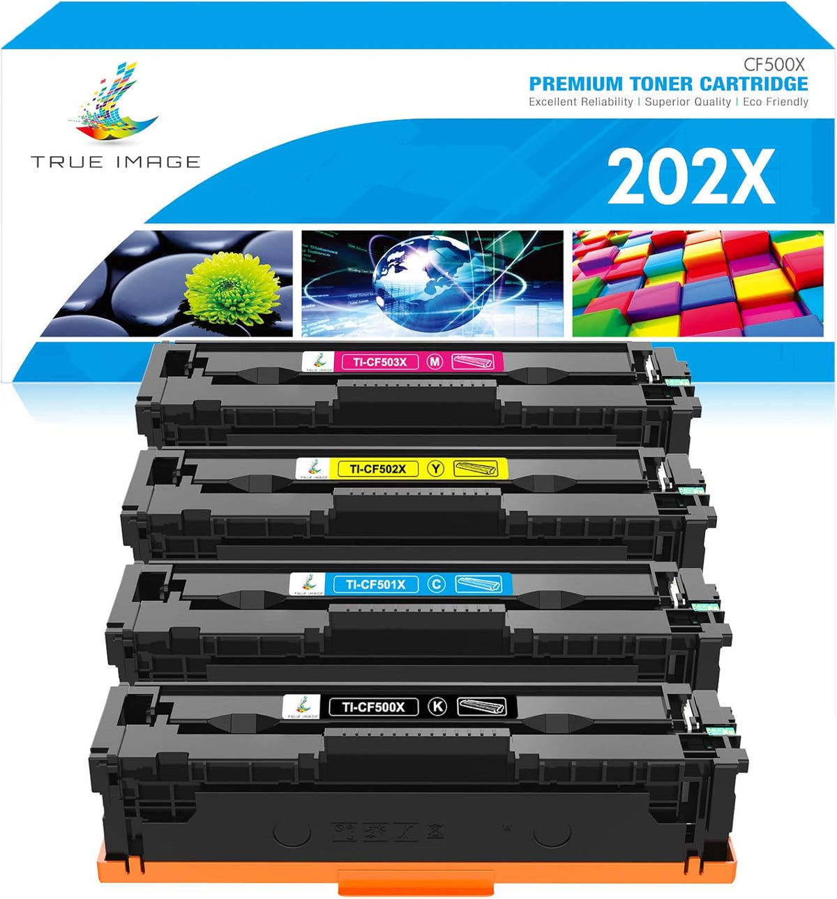 Compatible Toner Cartridge Replacement 4-Pack E830860