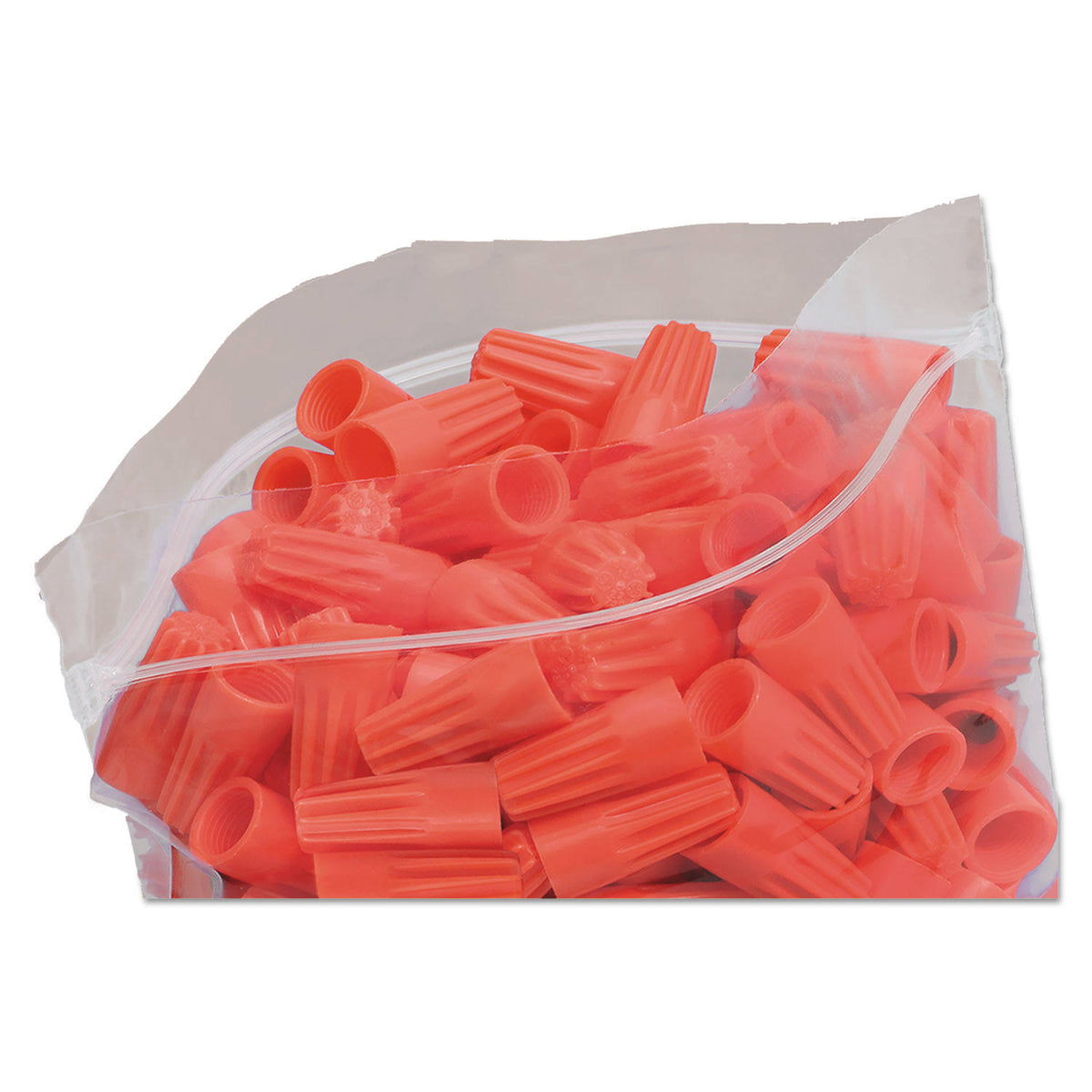 Clear 6 x 6 Zipper Seal Closure Bags, 1000/Carton L552