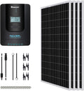400 Watt 12 Volt Monocrystalline Solar Panel Kit with 40A MPPT Charge Controller X62295