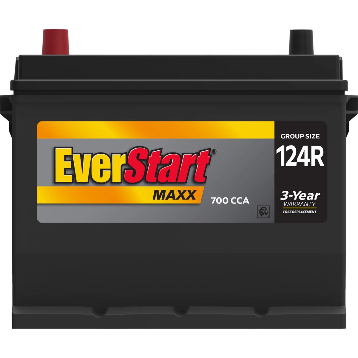 Group Size 124R 12 Volt 700 CCA Lead Acid Automotive Battery W67496