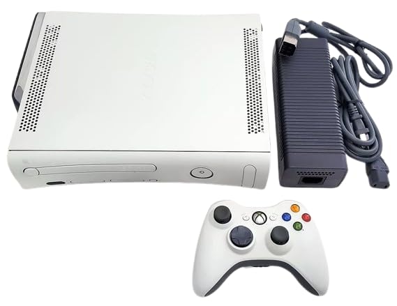 White 250GB Hard Drive Video Game Console Gaming System Bundle E382797