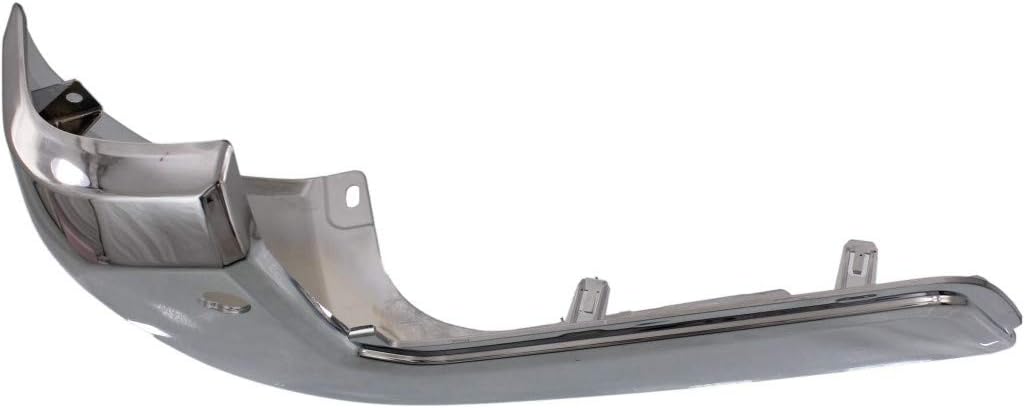 For Toyota Tacoma Driver Side Rear Outer Bumper End Cap with Parking Assist Chrome Z9535