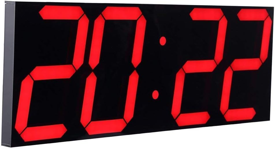 Oversize Digital LED Wall Clock with 6” Numbers R18645