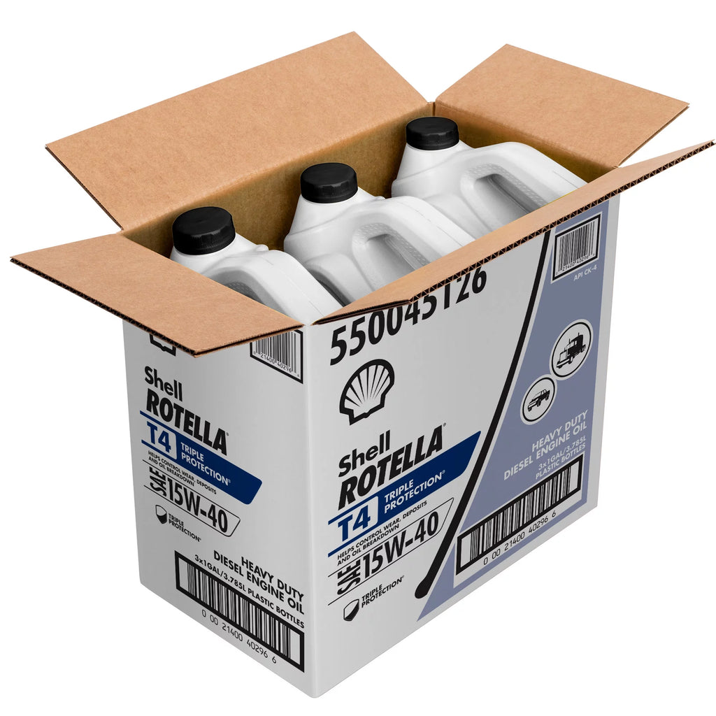 15W-40 Diesel Motor Oil, 1-Gallon, 3 Pack C379
