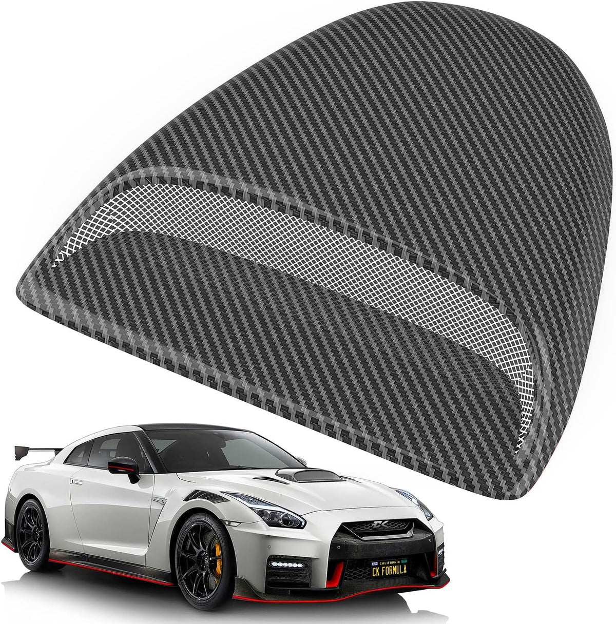 Carbon Fiber Hood Scoop Vent Cover I451208