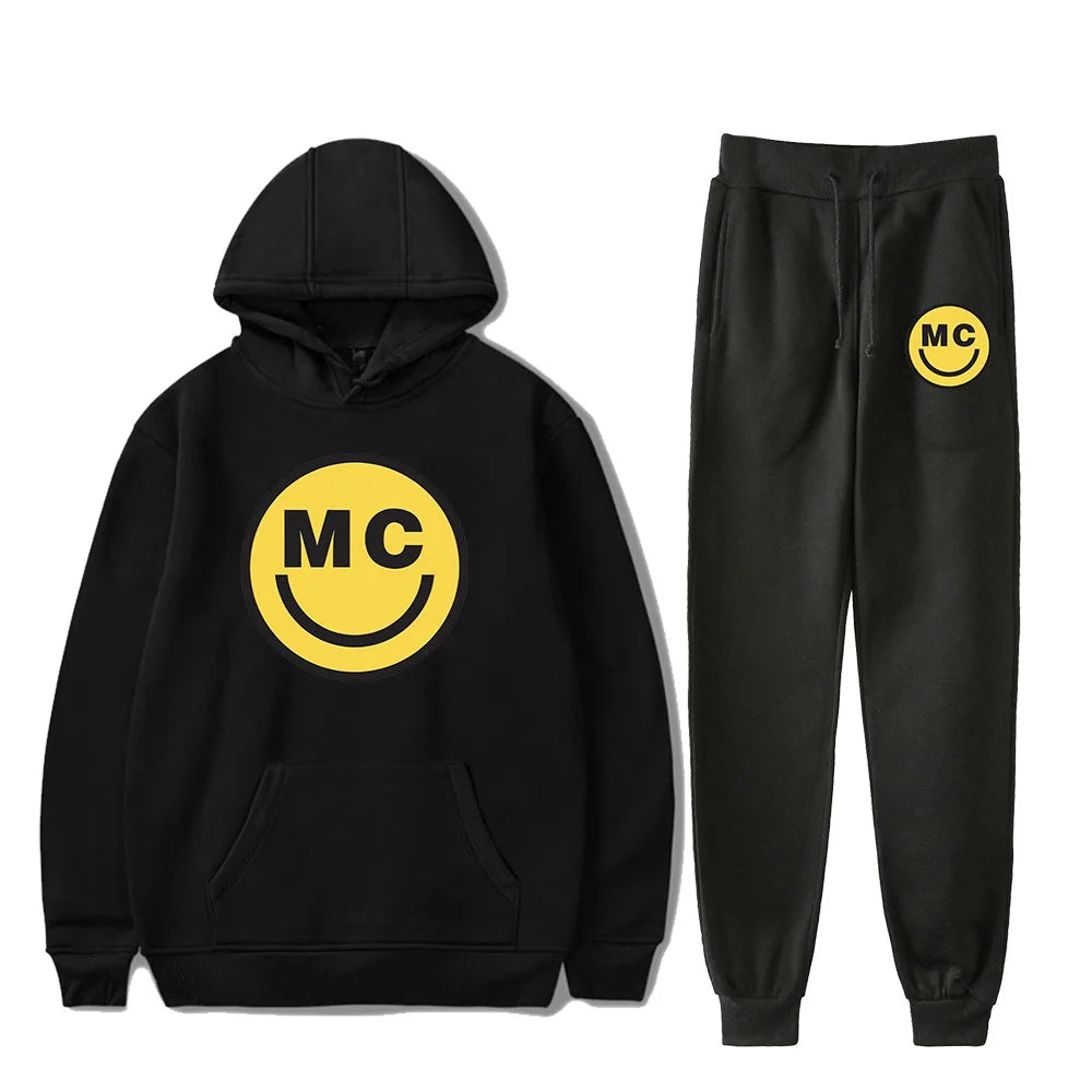 Drawstring Pocket Hoodies Sweatshirt G9413