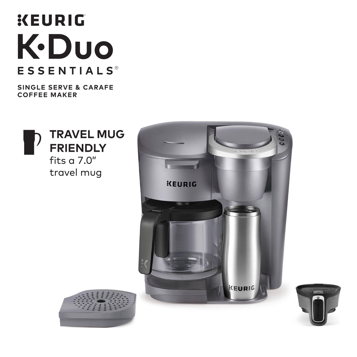 Black Single-Serve Coffee Maker H70538