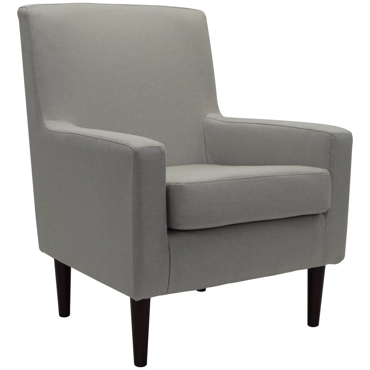 Navy Polyester Fabric Arm Chair R154697