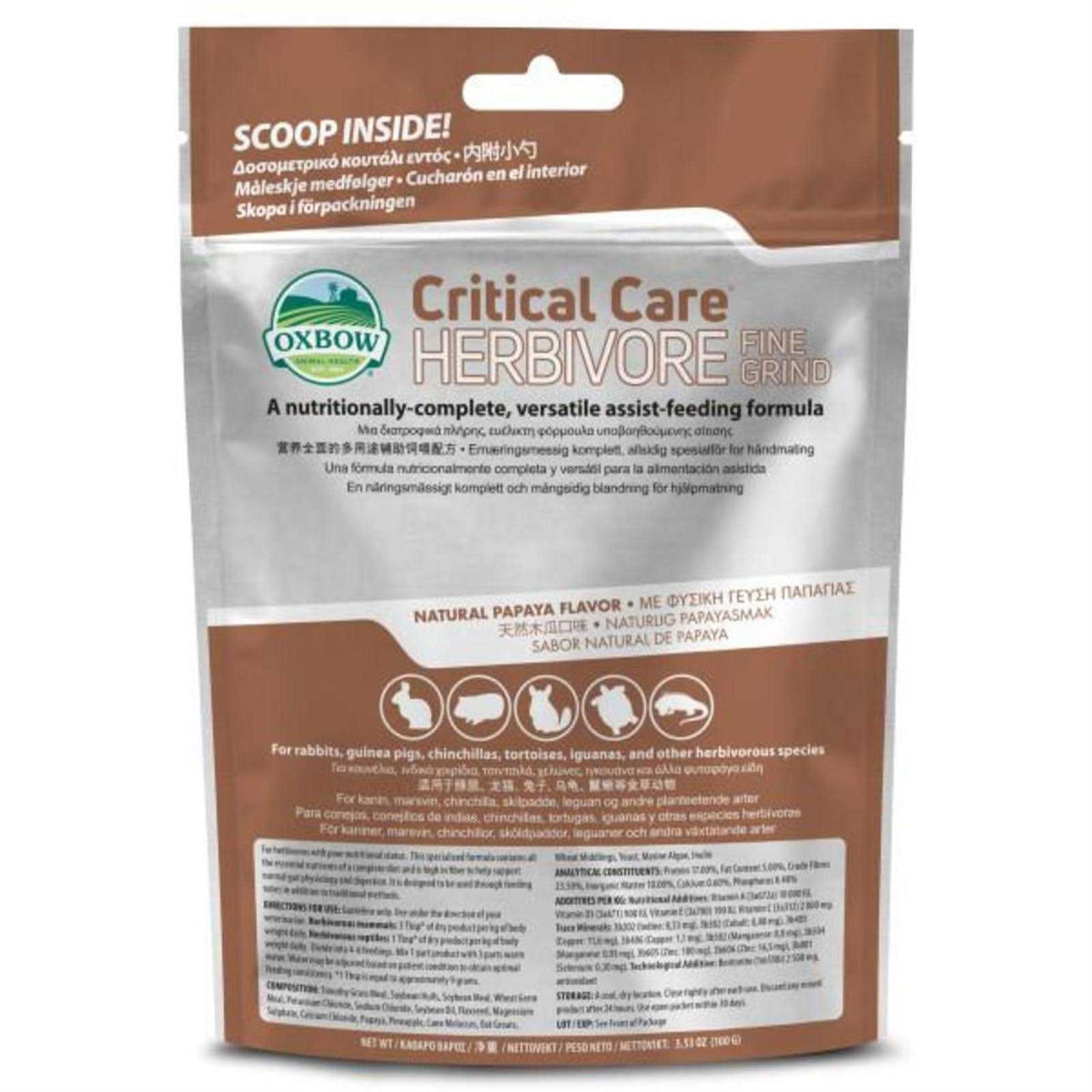 Critical Care Fine Grind Pet Supplies I87612