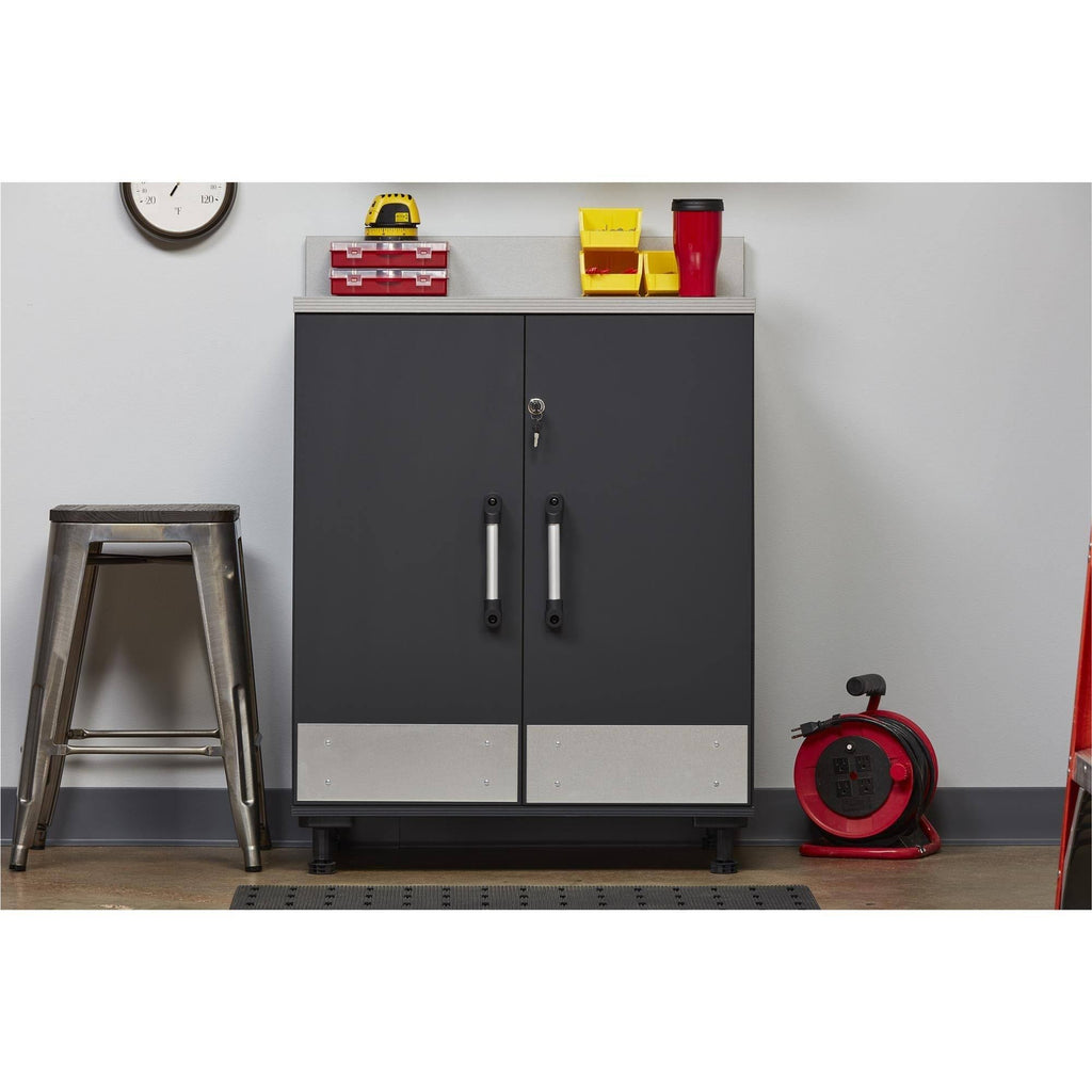 2 Door Base Cabinet, Gray Q294364