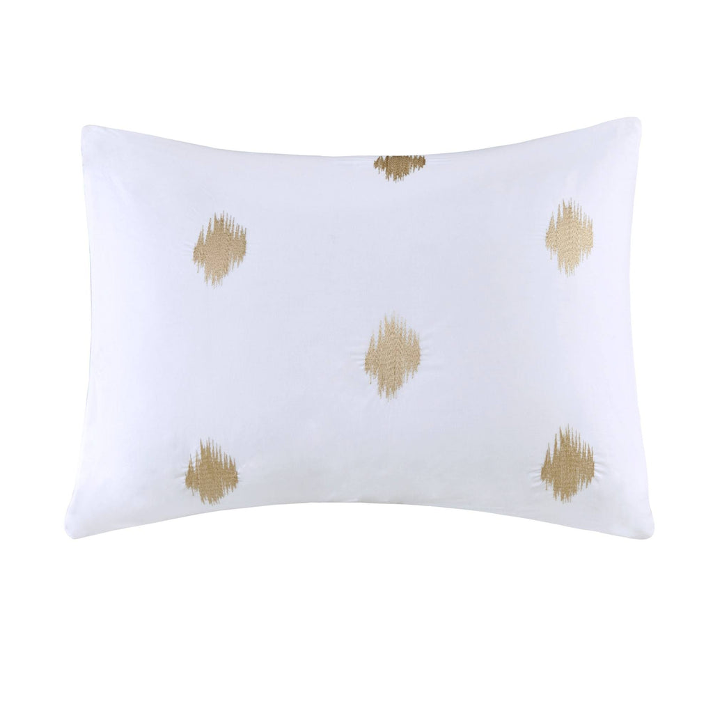 3 Piece Cotton Percale Duvet Cover Mini Set Full/Queen Q867764