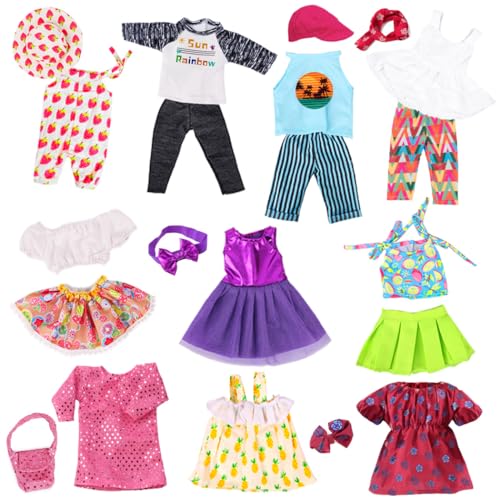 10 Sets 18 Inch Doll Clothes and Accessories E6787
