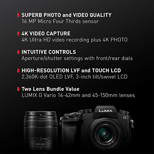 16 Megapixel 4K Mirrorless Camera with 14-42 mm Lens Kit B3197