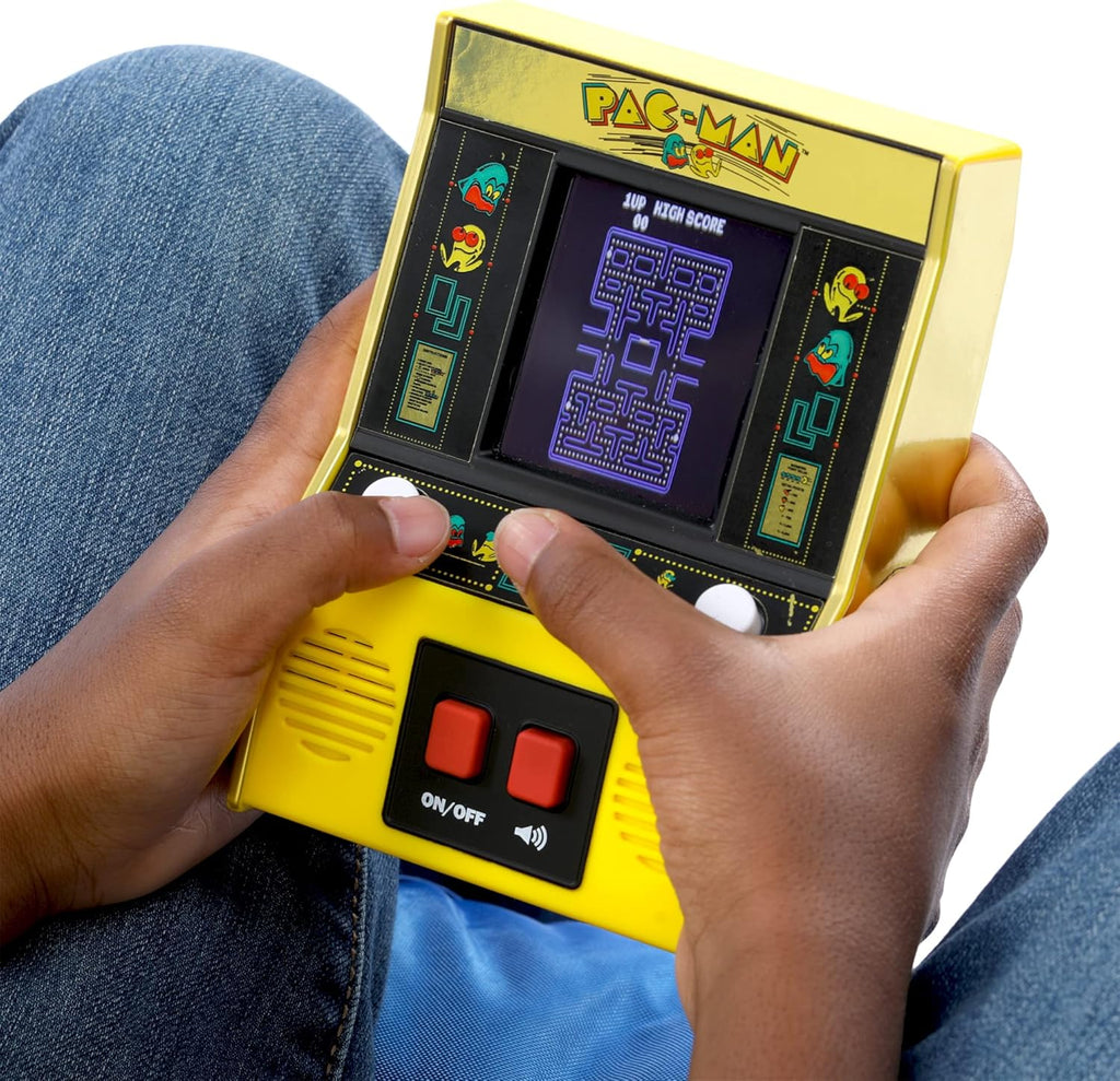 Yellow Retro Mini Arcade Game H901