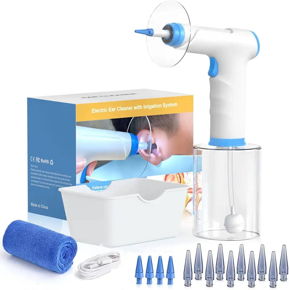 Electric Ear Wax Removal Kit with 4 Pressure Settings Ear Cleaning Irrigation Kit B99580