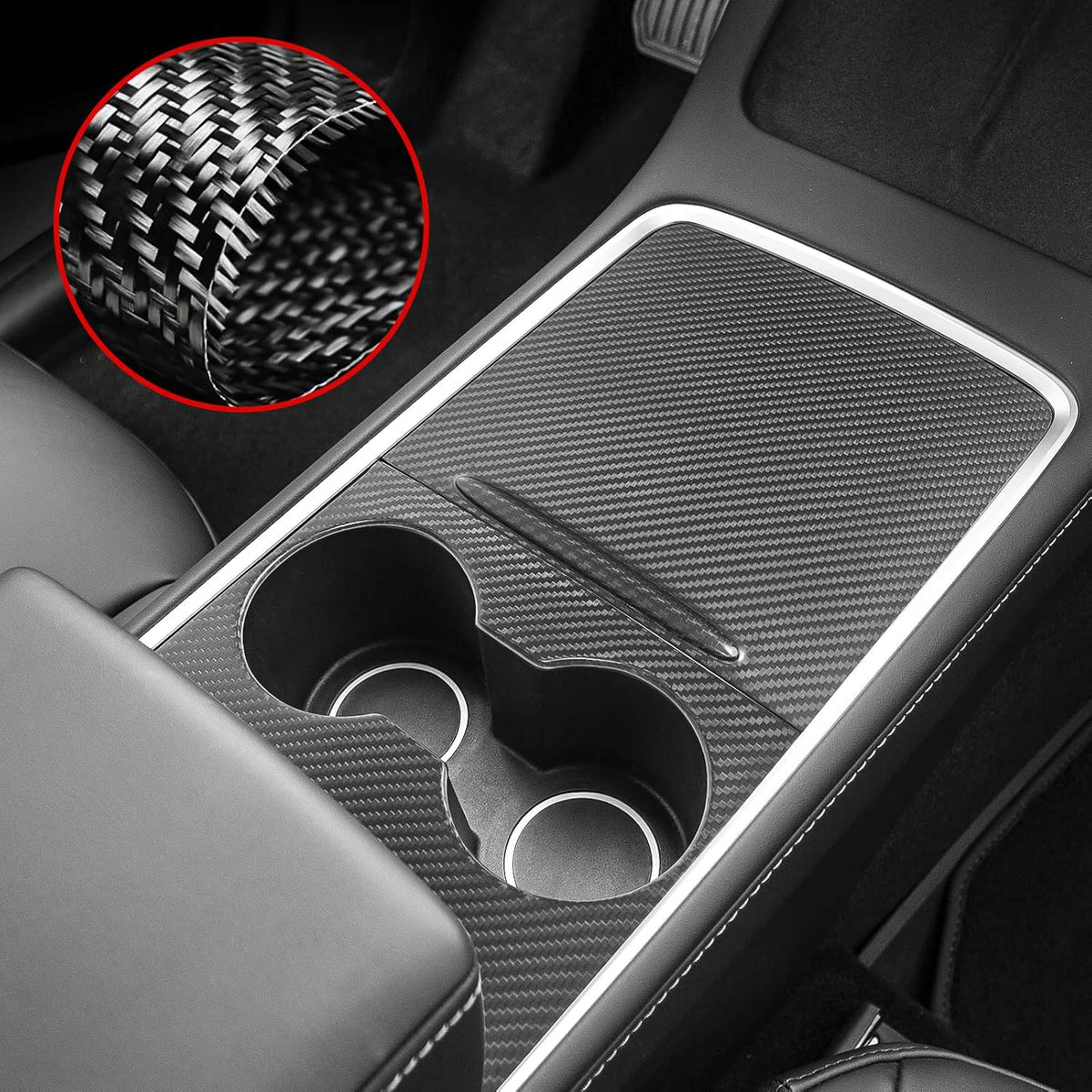 Carbon Fiber Center Console Wrap Kit R31053