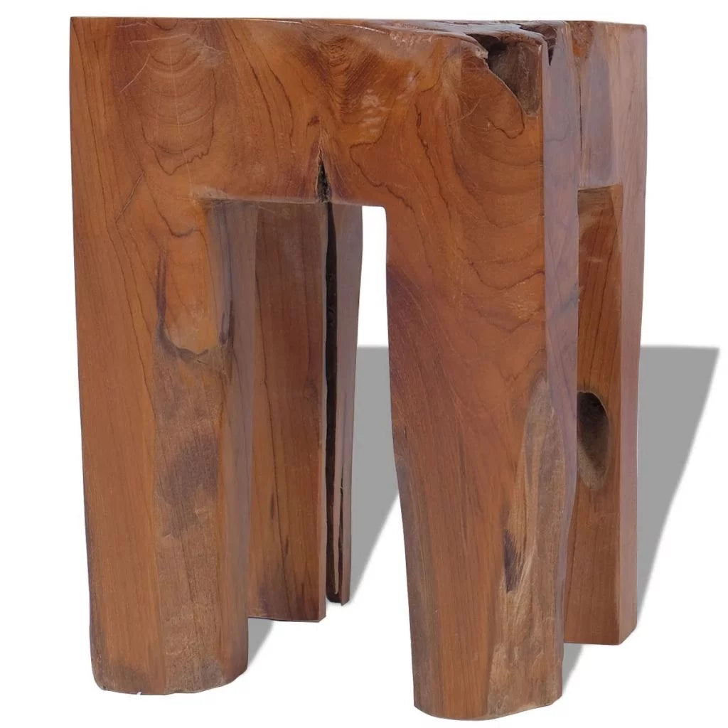 Solid Teak Wood Stool P42096