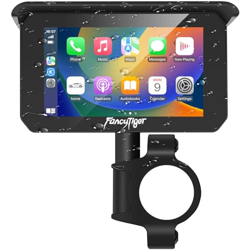 5 Inch IPS Motorcycle GPS Navigation System, Waterproof A39498