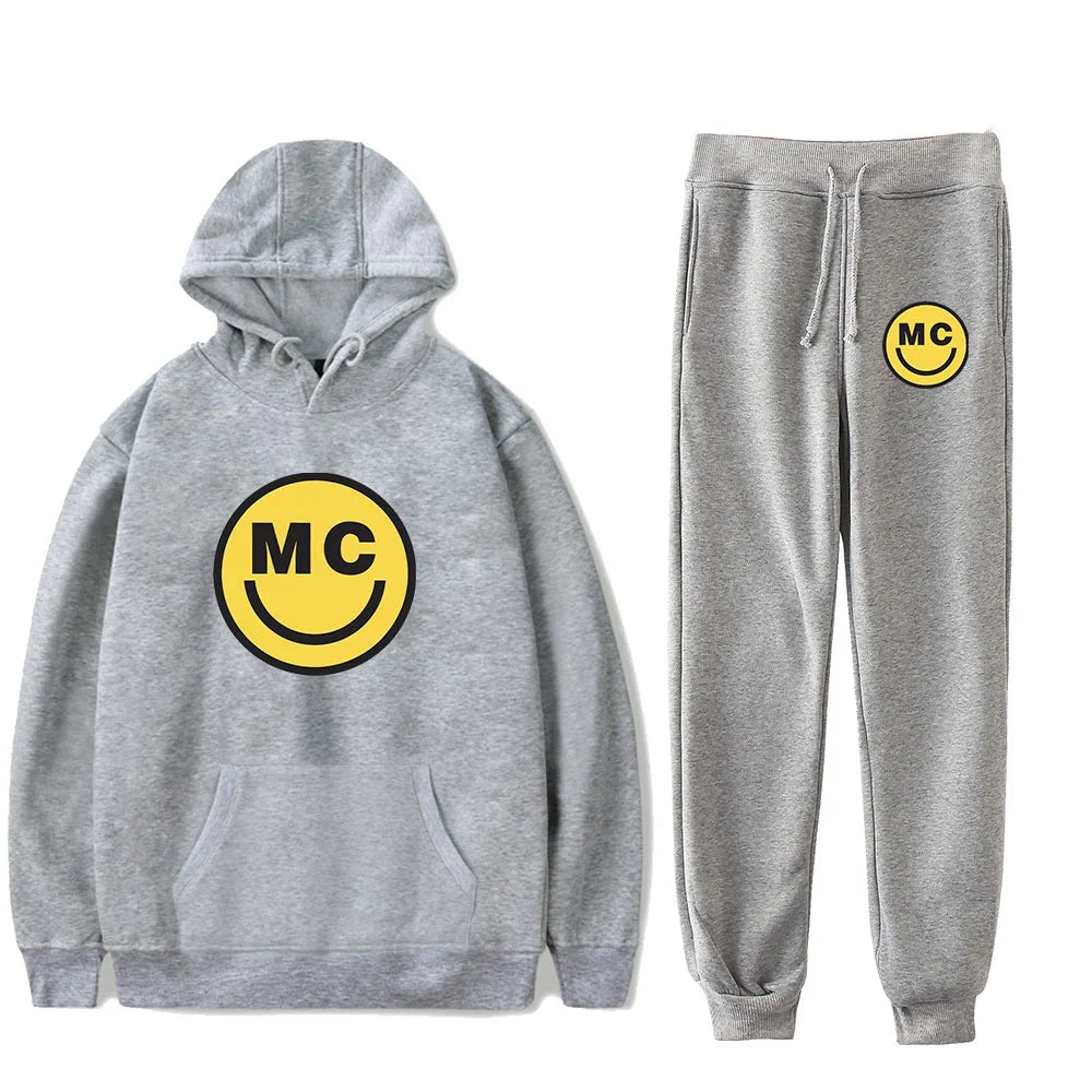 Drawstring Pocket Hoodies Sweatshirt G9413