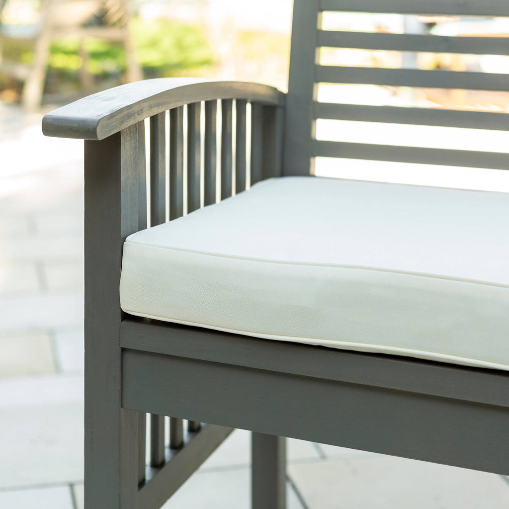 Acacia Wood Chairs Set of 2 D37222