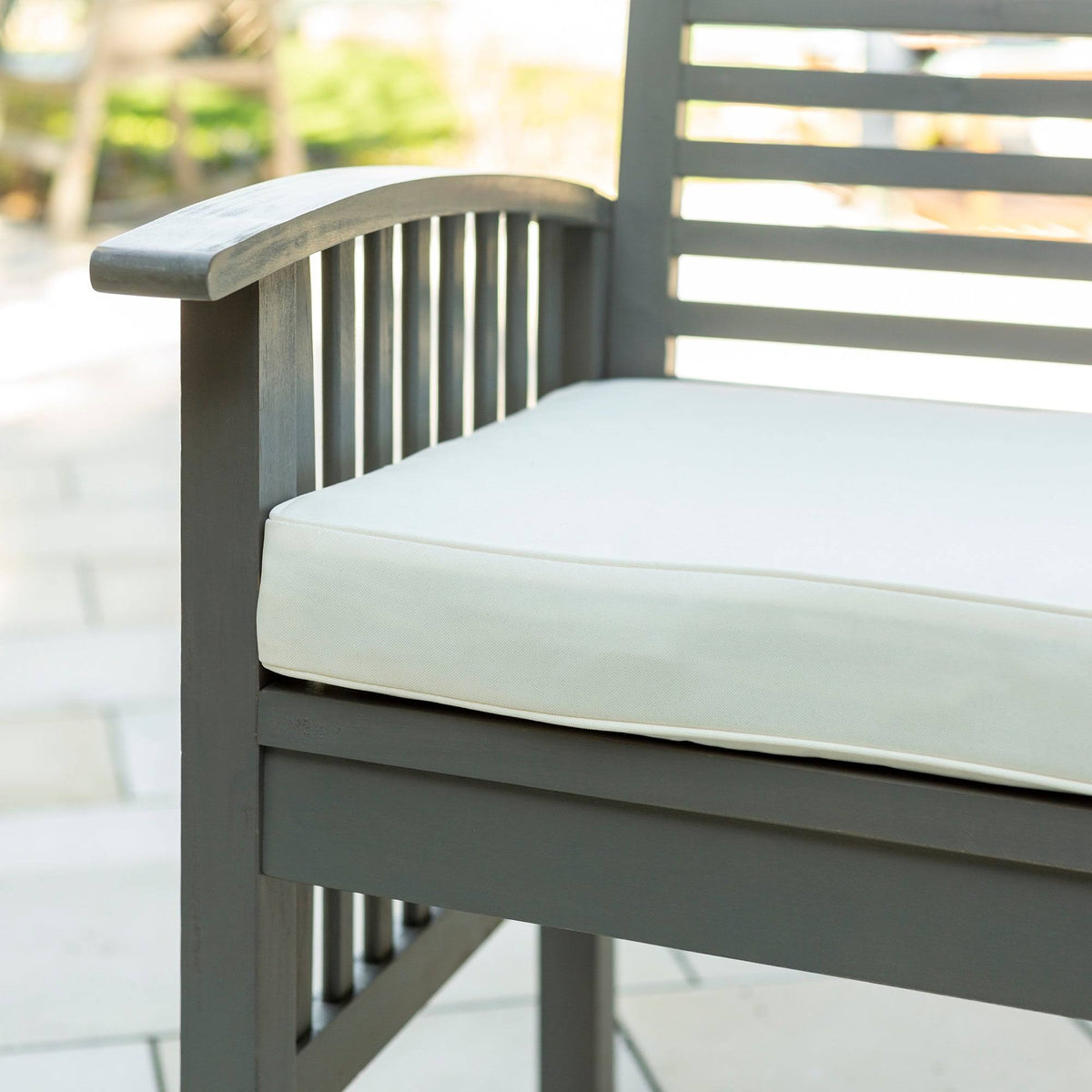 Acacia Wood Chairs Set of 2 D37222