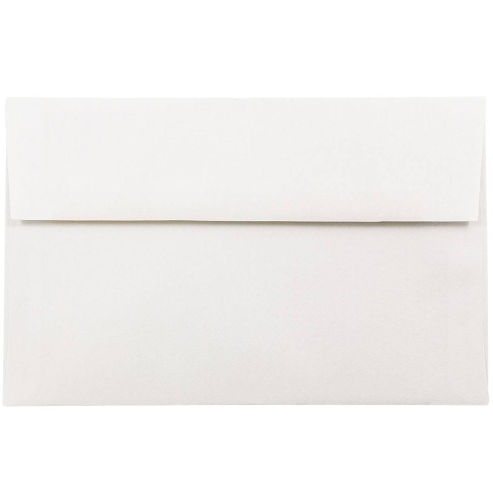 A10 Invitation Envelopes, 6 x 9.5, Bright White Wove, 250/Box Y266