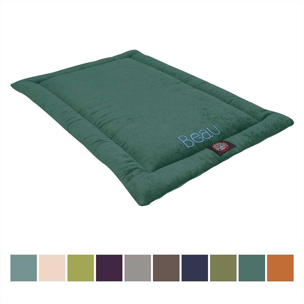 Personalized Dog Crate Mat A267