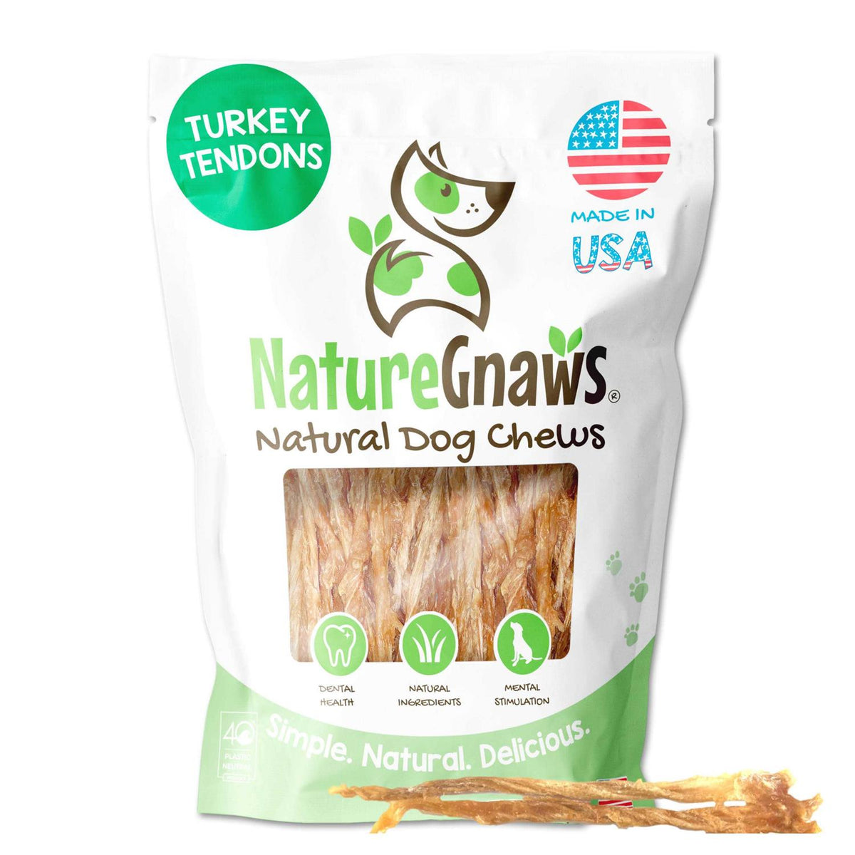 Turkey Tendons Dog Chew Treats X3722