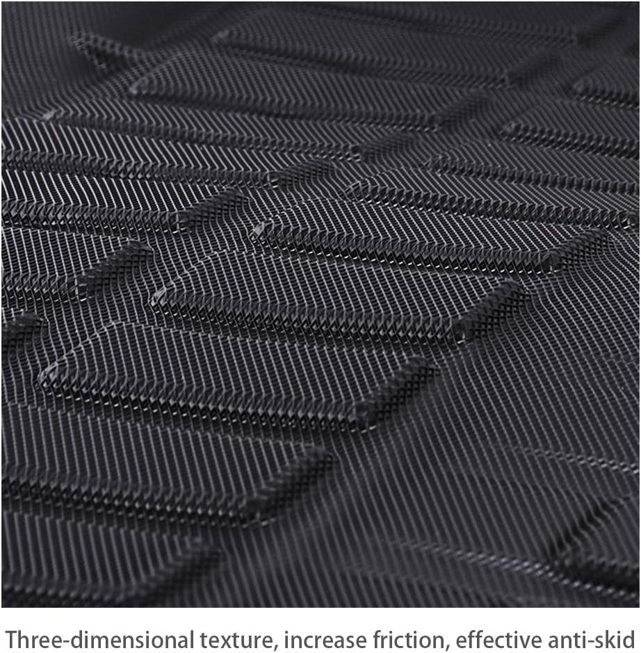 Black Rubber Cargo Liner and Trunk Mat Pack of 2 R7459