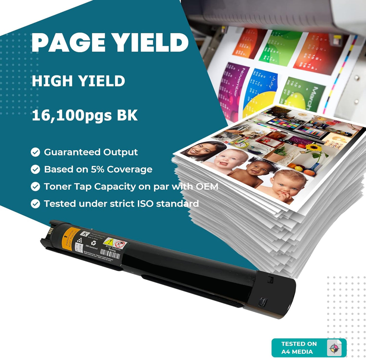 Remanufactured Black Toner Cartridge O2659