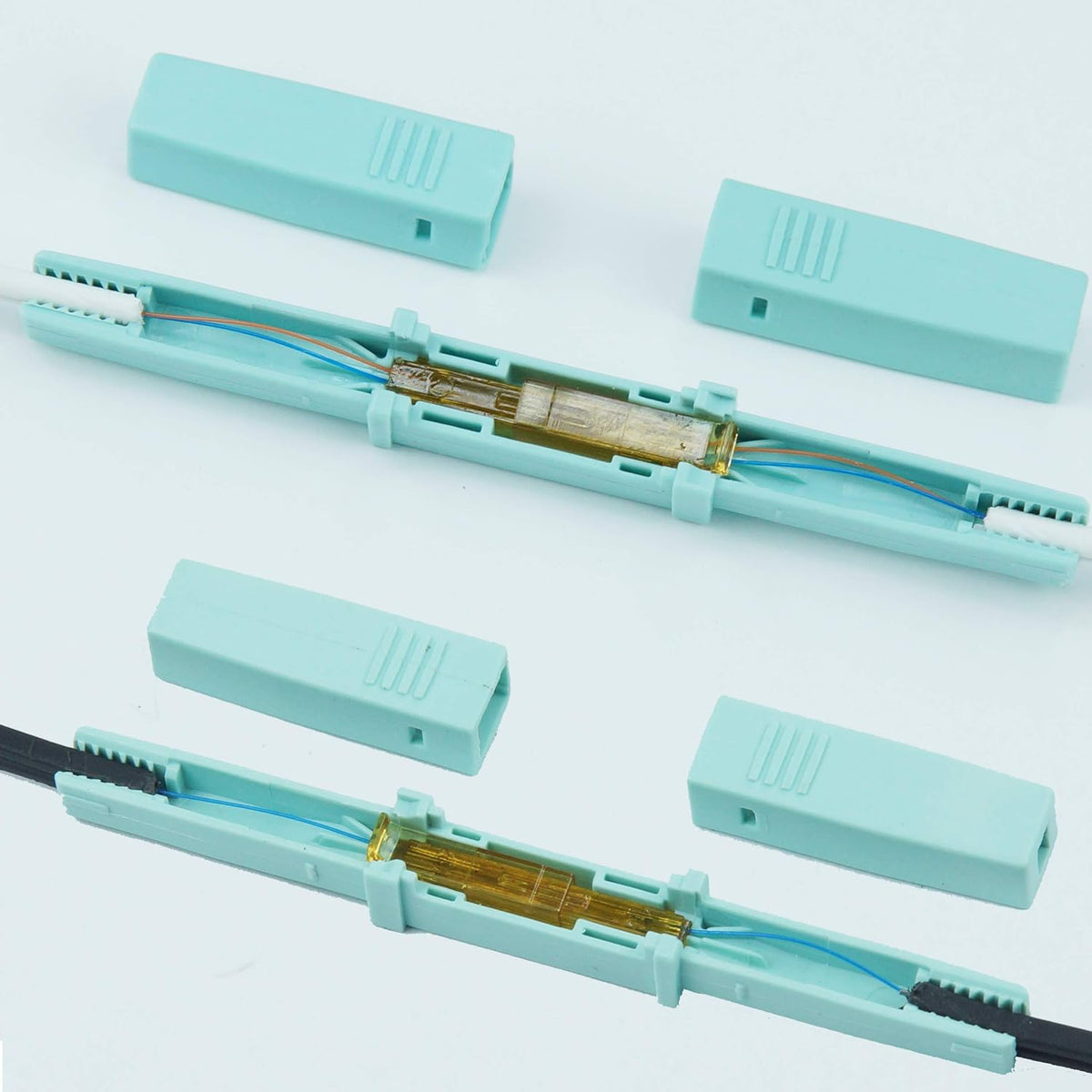 10pcs Fiber Optic Quick Connectors with Tools M62921