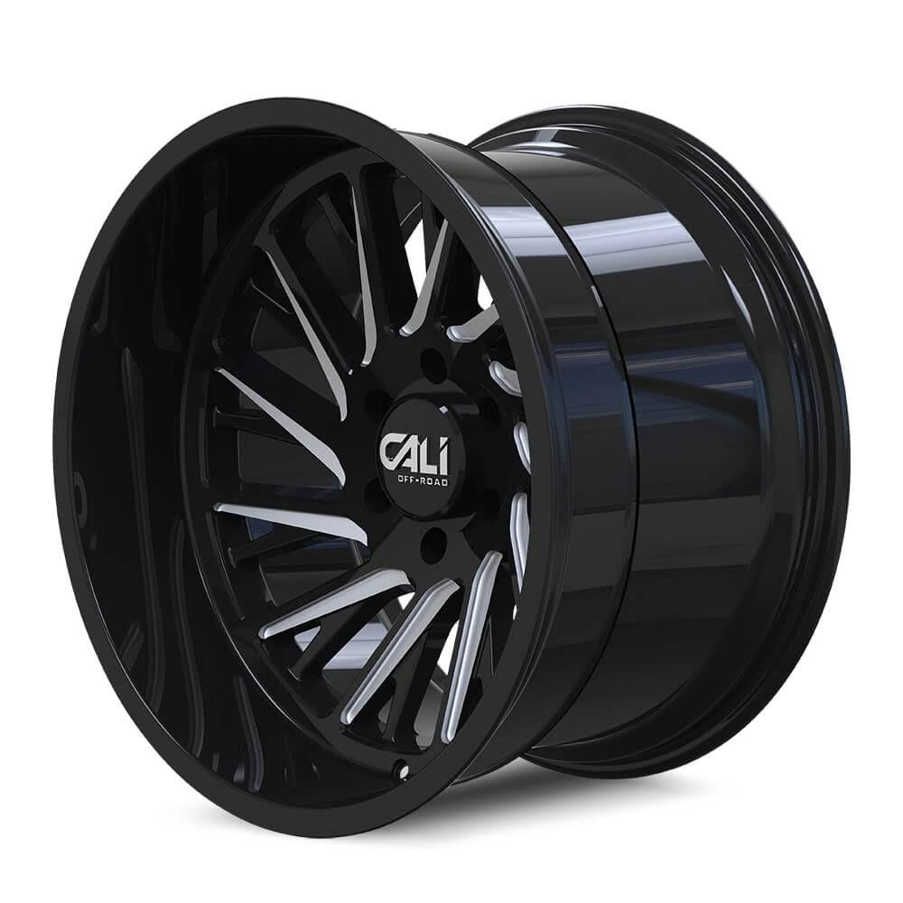 22x12 8x170 Black Milled Wheel P889064