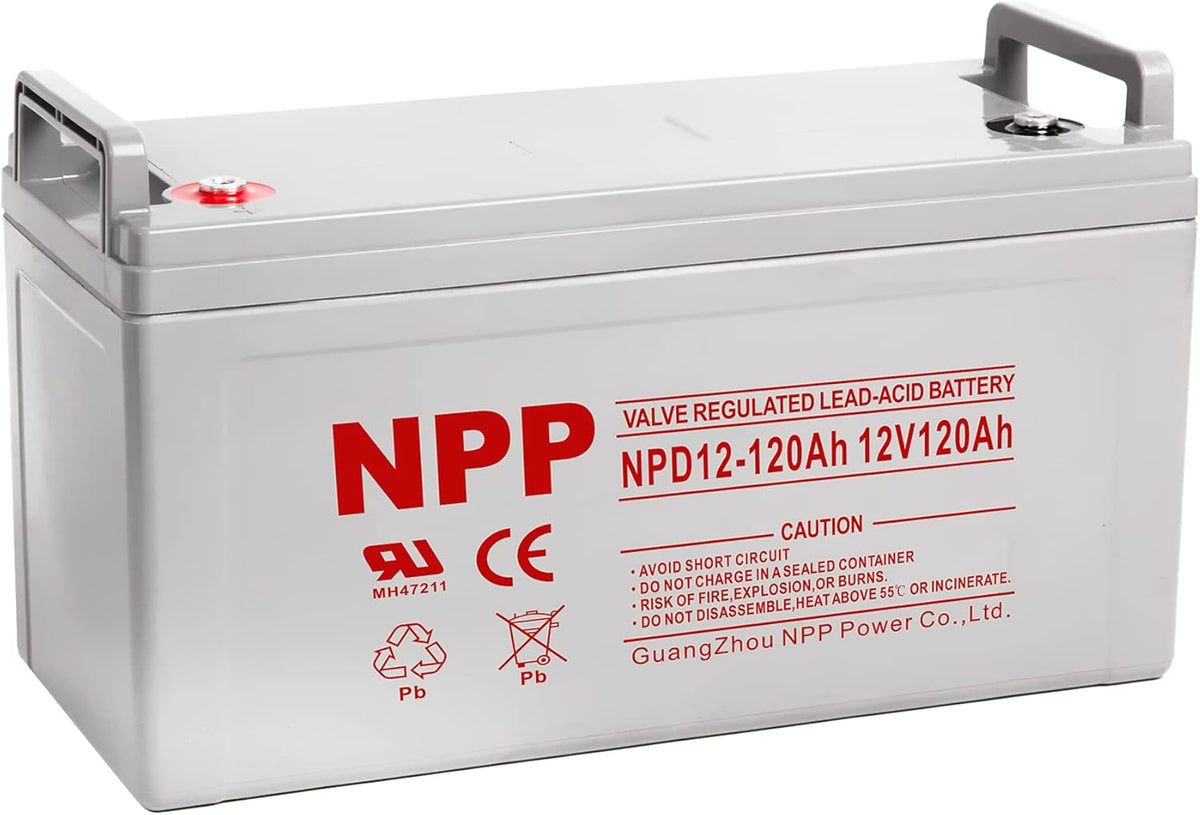 12V 120Ah AGM Deep Cycle Sealed Lead Acid Rechargeable Battery H9496