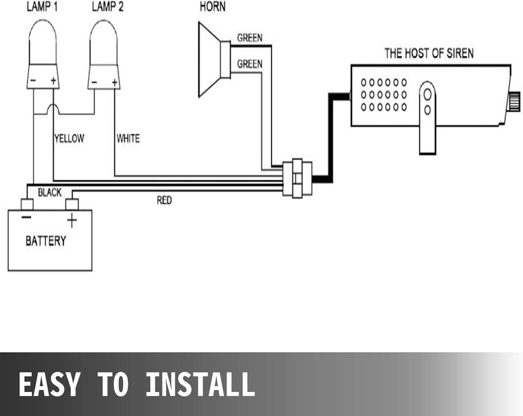 200W 9-Tone Electronic PA System M3316