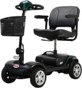Green 4 Wheel Folding Electric Mobility Scooter with Seat V62253