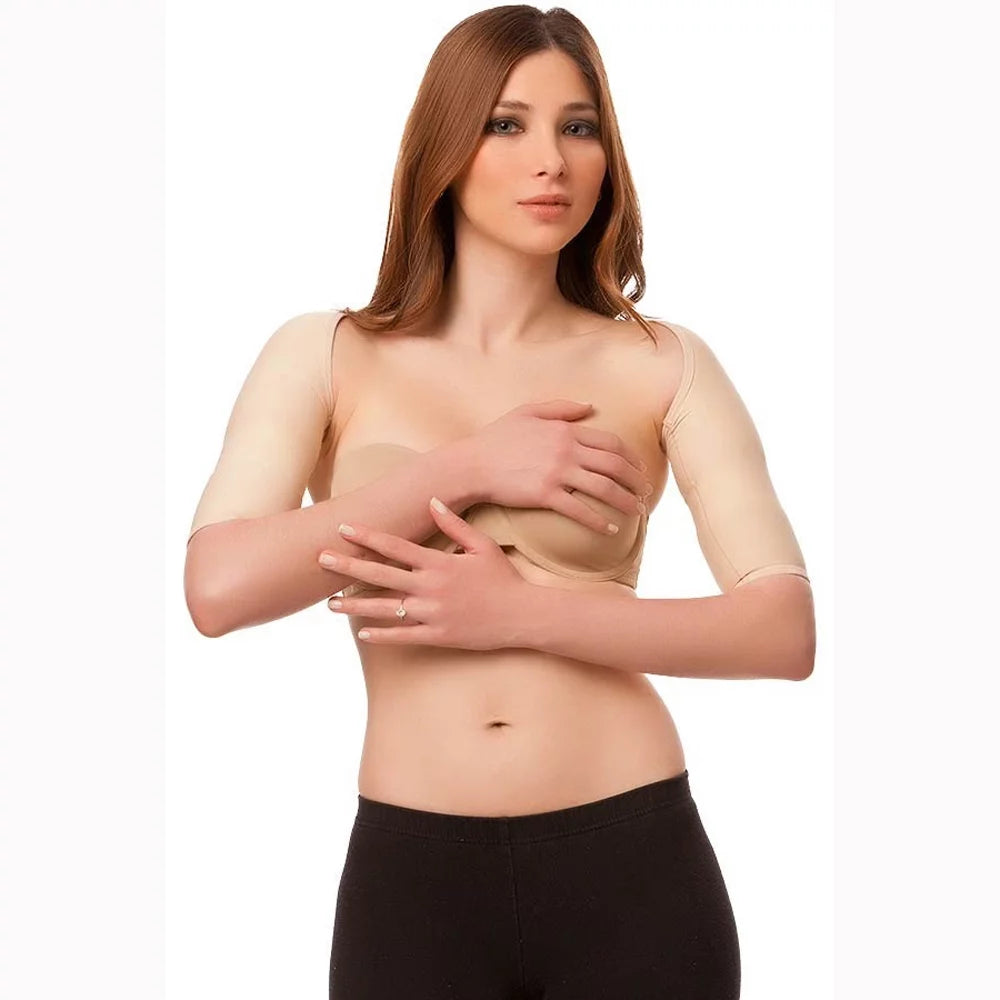 Above Elbow Sleeves with Hook & Eye Closure V9150