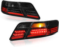 Black LED Tail Light Assembly Driver & Passenger Side K40314