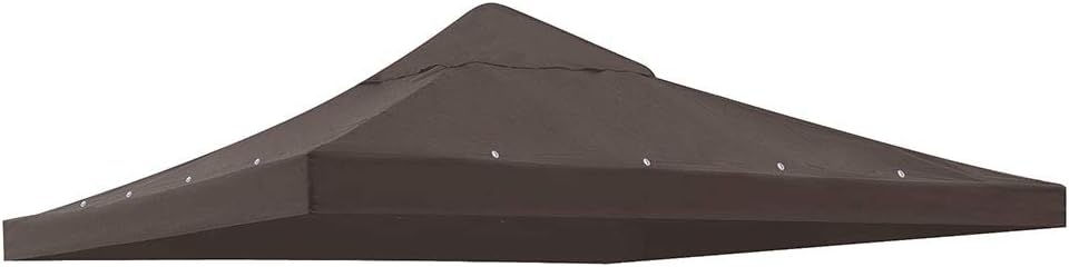 Red Canopy Top Replacement for 10'x10' Single-Tier Gazebo Cover Z89494