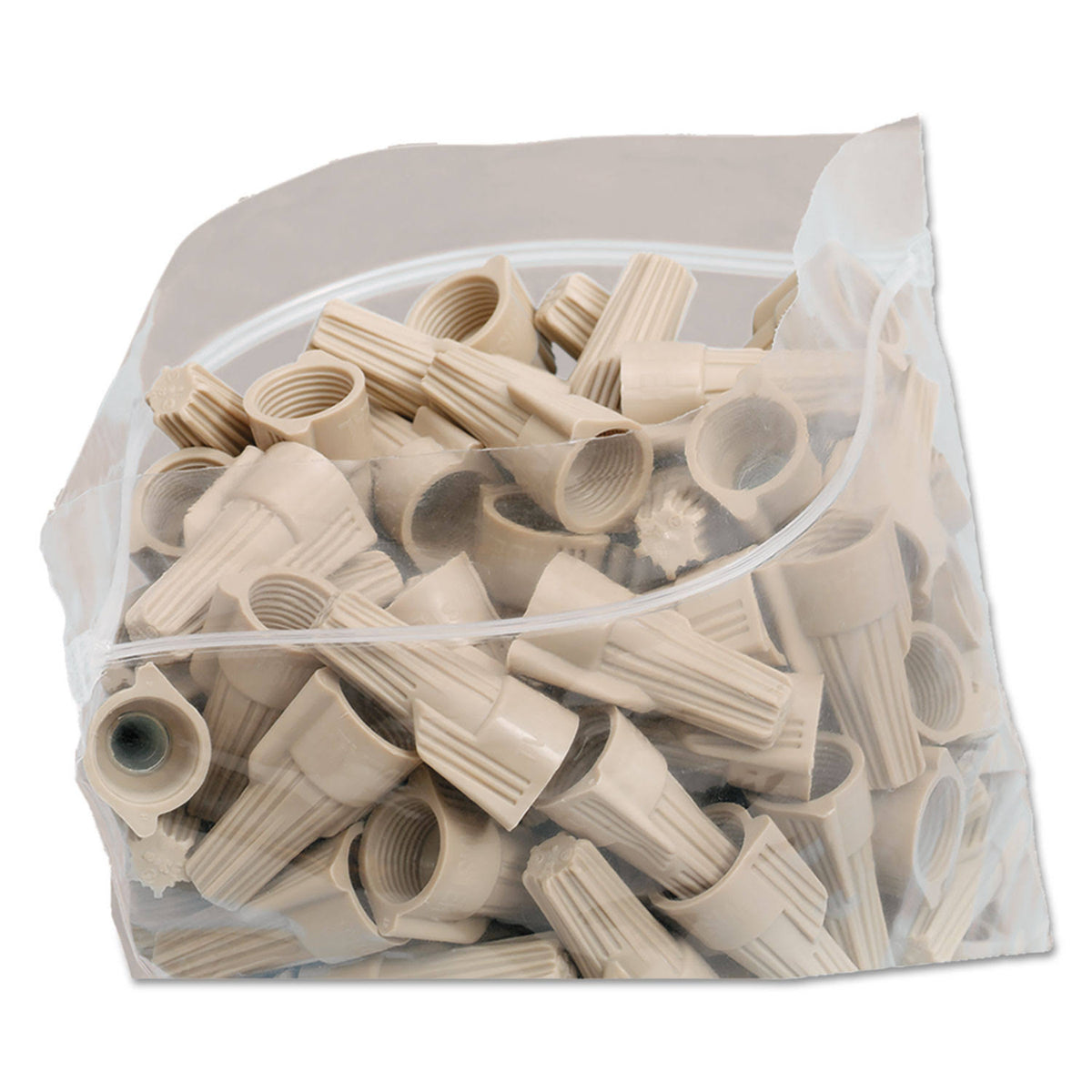 Clear 6 x 6 Zipper Seal Closure Bags, 1000/Carton L552