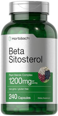 1200mg 240 Capsules Plant Sterols Complex Non-GMO Gluten Free Supplement O695