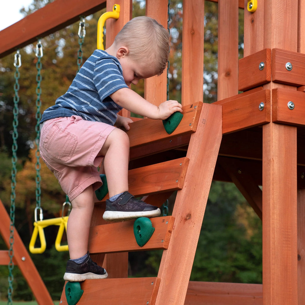 Cedar Wooden Swing Set H376564
