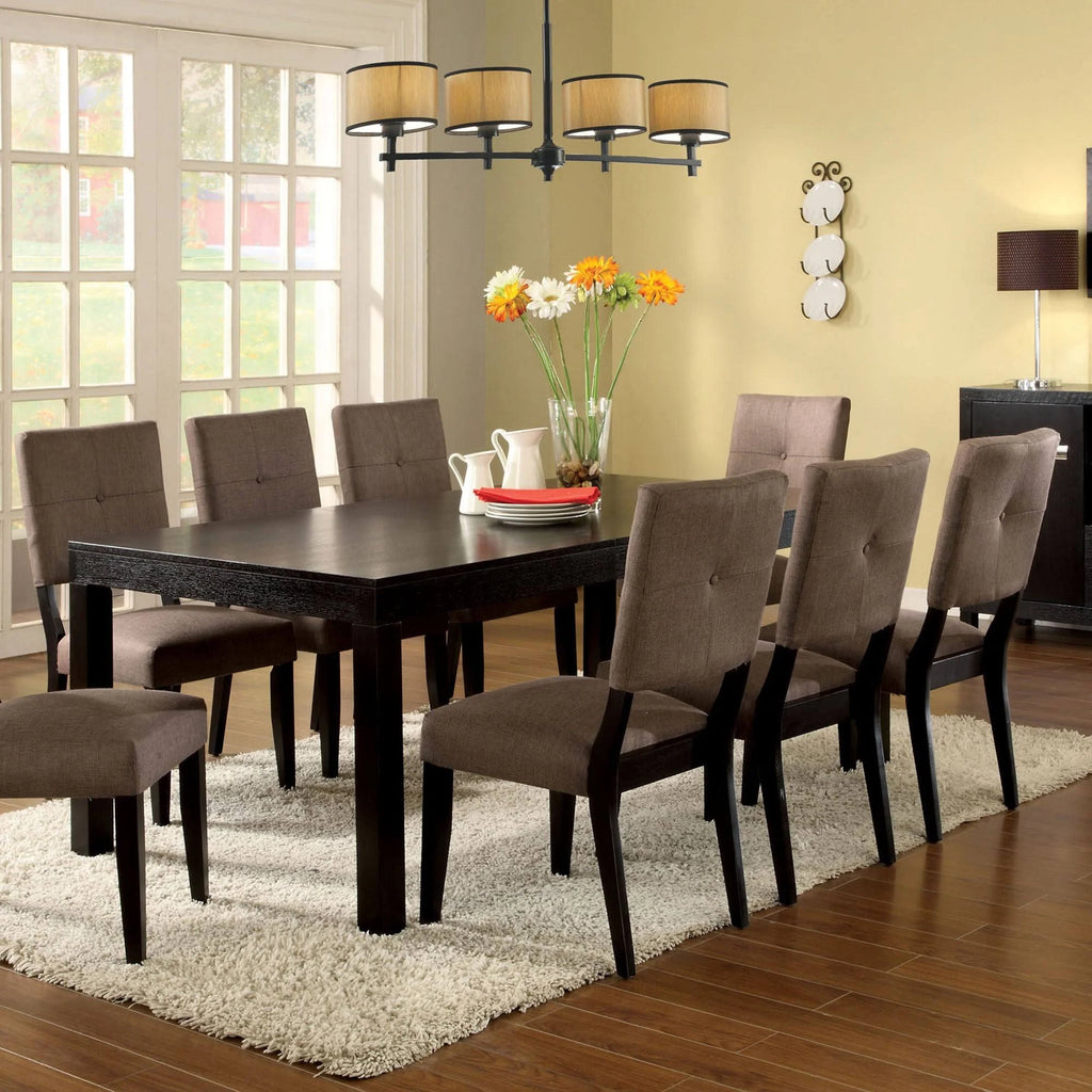 Taupe Fabric Dining Chair (Set of 2) B48438