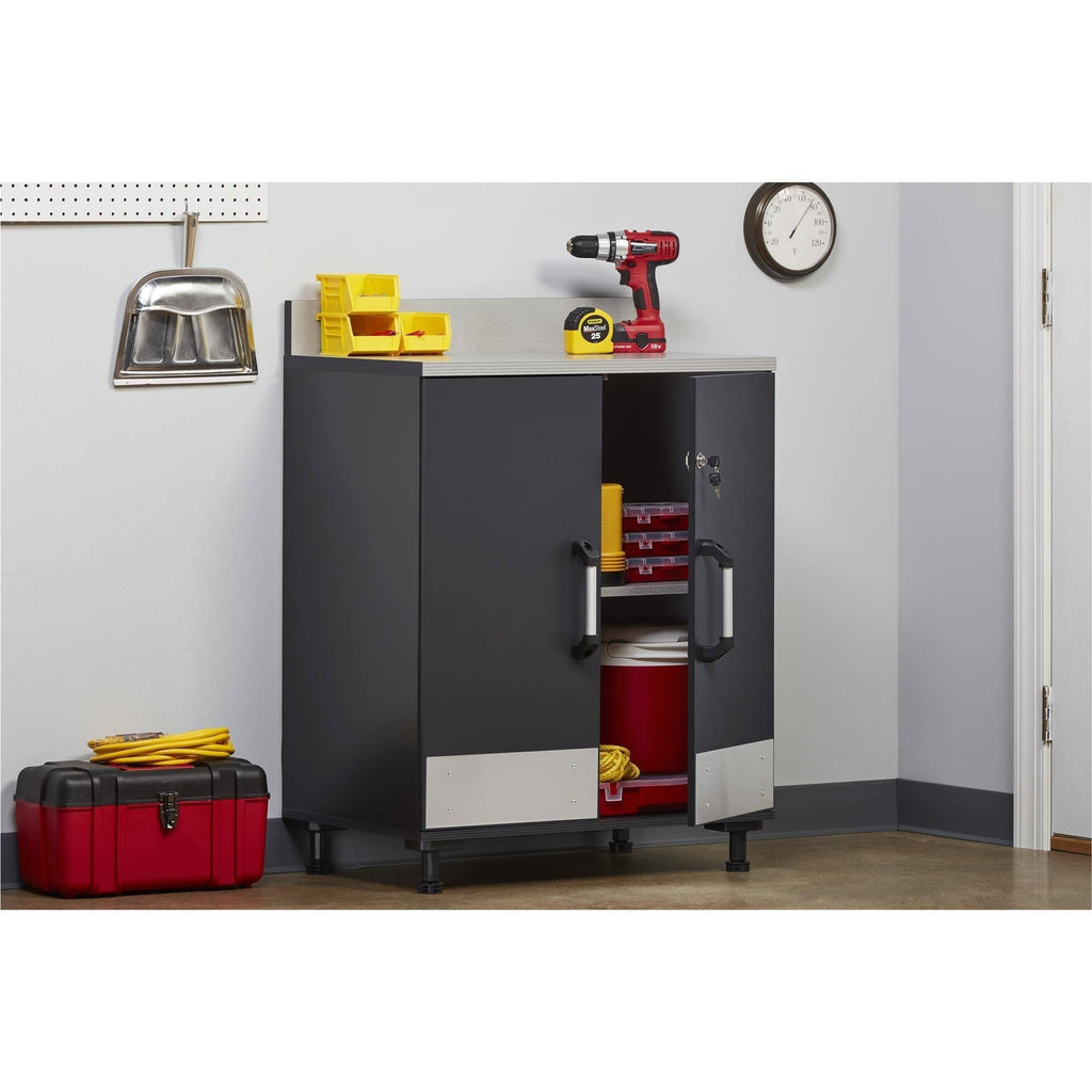 2 Door Base Cabinet, Gray Q294364